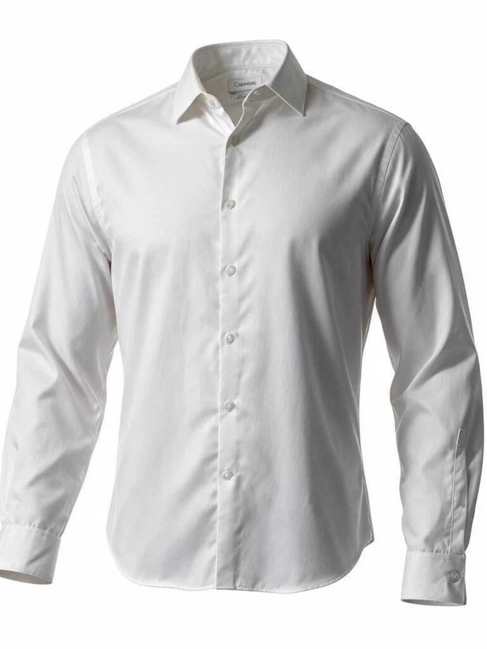 Calvin Klein Extreme Slim Fit White Tailored Button-Up Shirt Size 17.5
